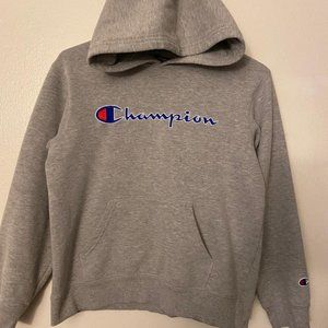 Champion hoodie boys size Large